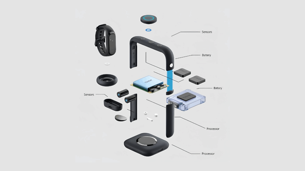Modular smart device parts arranged for scalability