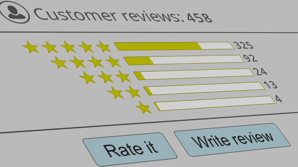 customer reviews